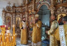 Архієпископ Афанасій звершив Богослужіння 22-ої Неділі після П’ятидесятниці